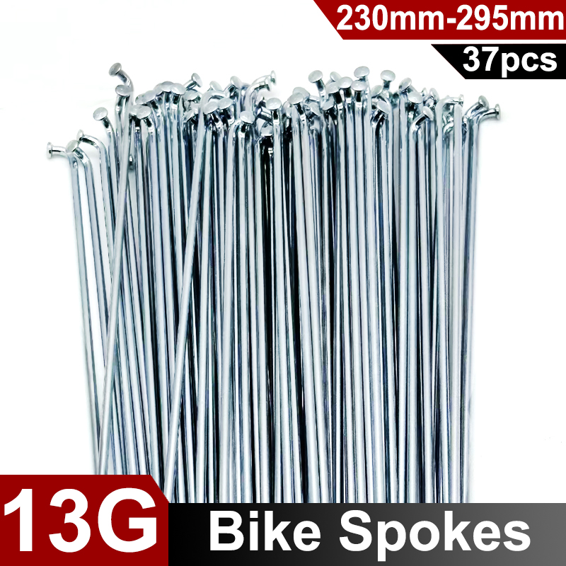 Spoke Nipple Brass - 37pcs 13G Bike Spokes Silver Carbon