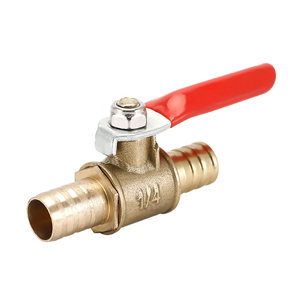 Spoke Nipple Brass - 6-12mm Pneumatic Ball Valve Hose Barb
