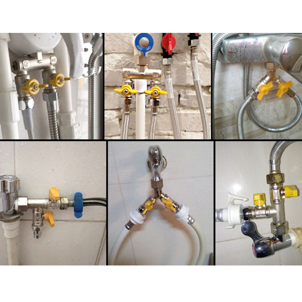 2/3 Switch Brass Diverter Valv - Spoke Nipple Brass ulasan dan harga