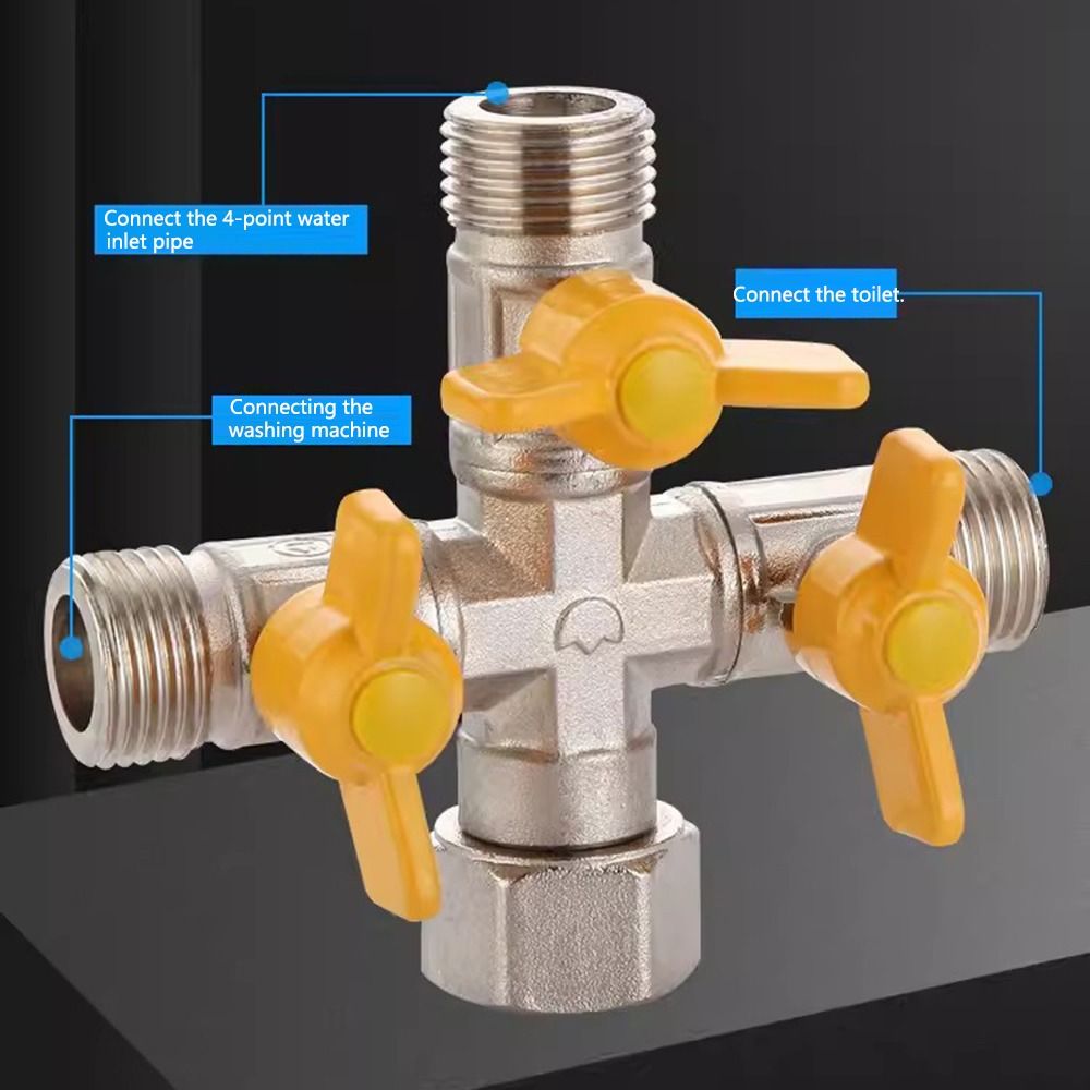 2/3 Switch Brass Diverter Valv - Spoke Nipple Brass ulasan dan harga