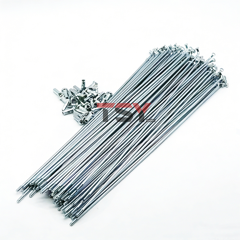 37pcs 13G Bike Spokes Silver C - Spoke Nipple Brass ulasan dan harga