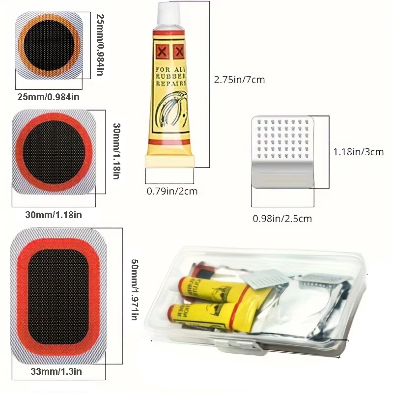 39pcs Bike Tire Repair Kit - B - Mountain Biking Youtube ulasan dan harga