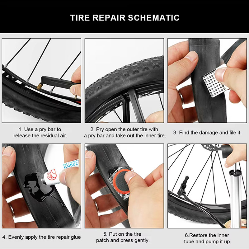 39pcs Bike Tire Repair Kit - B - Mountain Biking Youtube ulasan dan harga