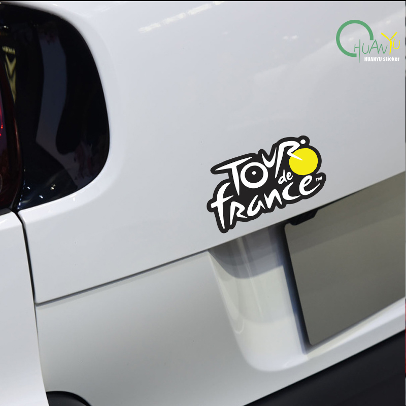 1Pc Tour de France Logo Vinyl  - Mountain Biking France ulasan dan harga
