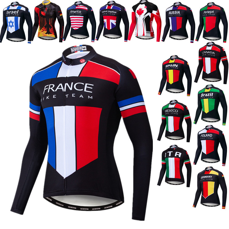 France Men's Cycling Jersey Lo - Mountain Biking France ulasan dan harga