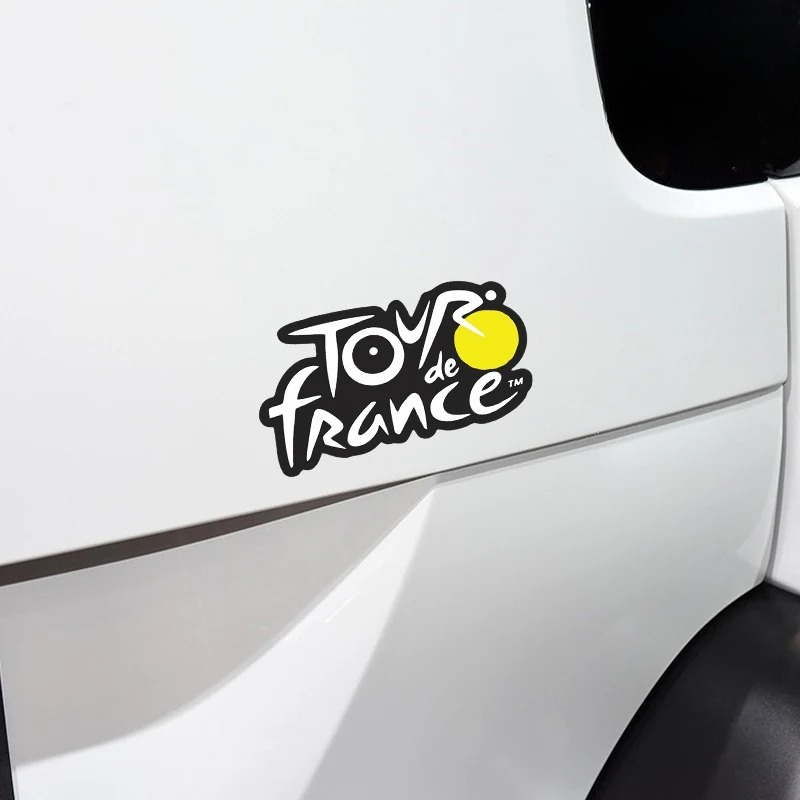 1Pc Tour de France Logo Vinyl  - Mountain Biking France ulasan dan harga