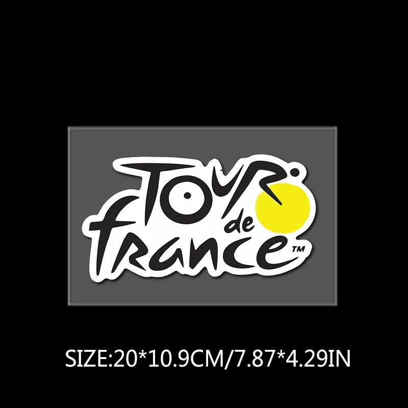 1Pc Tour de France Logo Vinyl  - Mountain Biking France ulasan dan harga