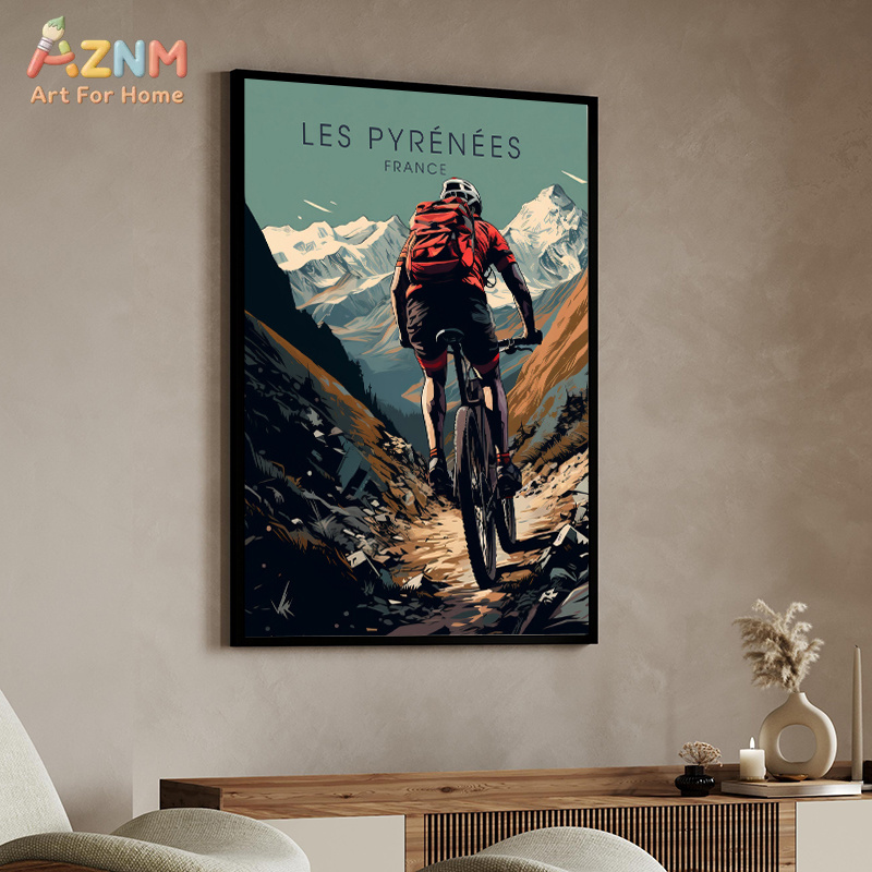 AZNM Vintage France Mountain B - Mountain Biking France ulasan dan harga