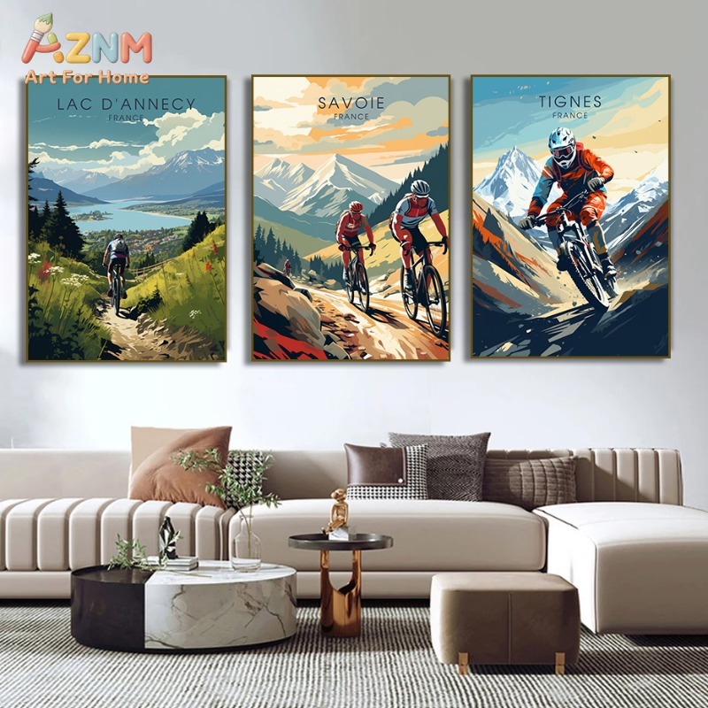 AZNM Vintage France Mountain B - Mountain Biking France ulasan dan harga