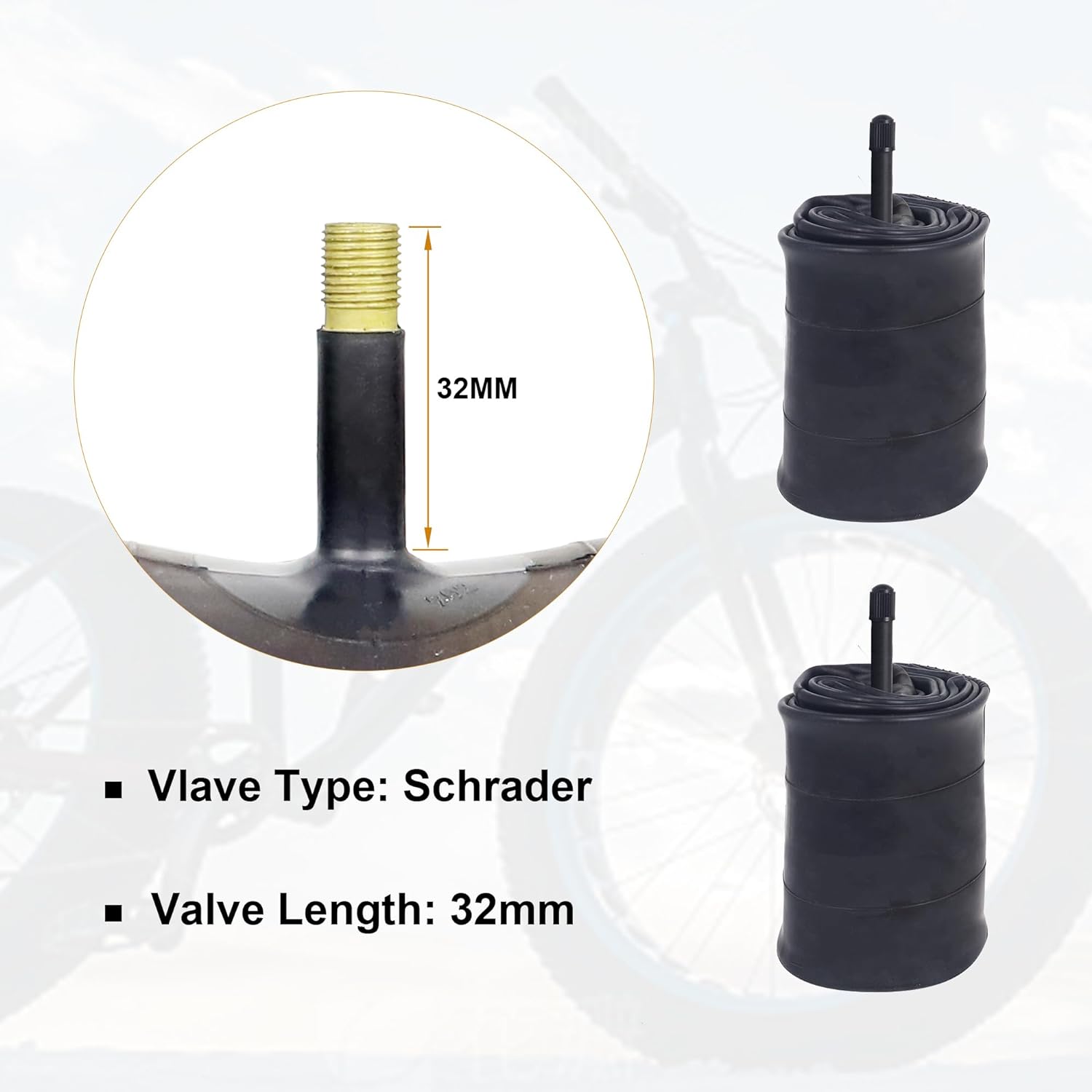 ZUKKA 1 Piece Fat Inner Tubes  - Mountain Biking Youtube ulasan dan harga