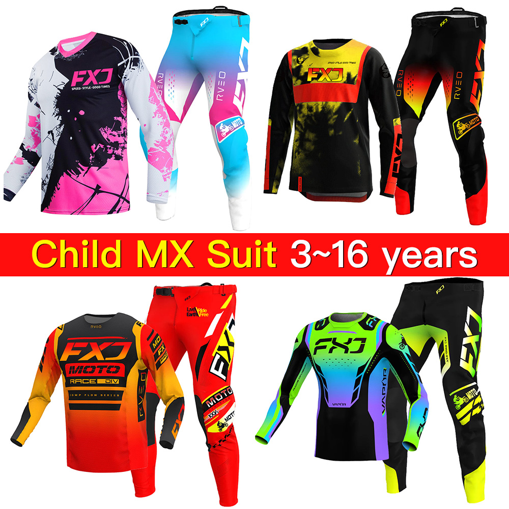 Motocross Gear Set for Kids 20 - Mountain Biking Games ulasan dan harga