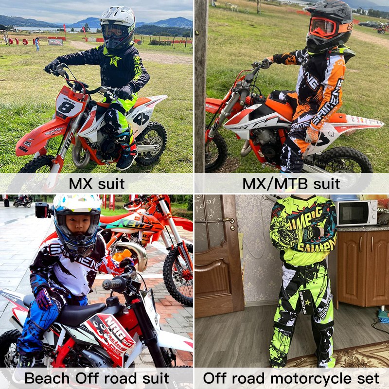 Motocross Gear Set for Kids 20 - Mountain Biking Games ulasan dan harga