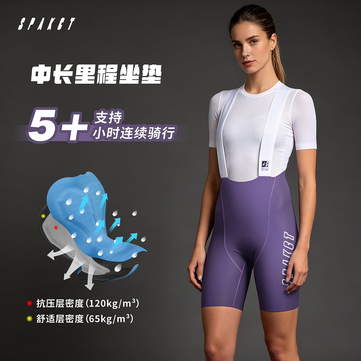 Spaceteen Women's Cycling Belt - Mountain Biking Pants Women ulasan dan harga