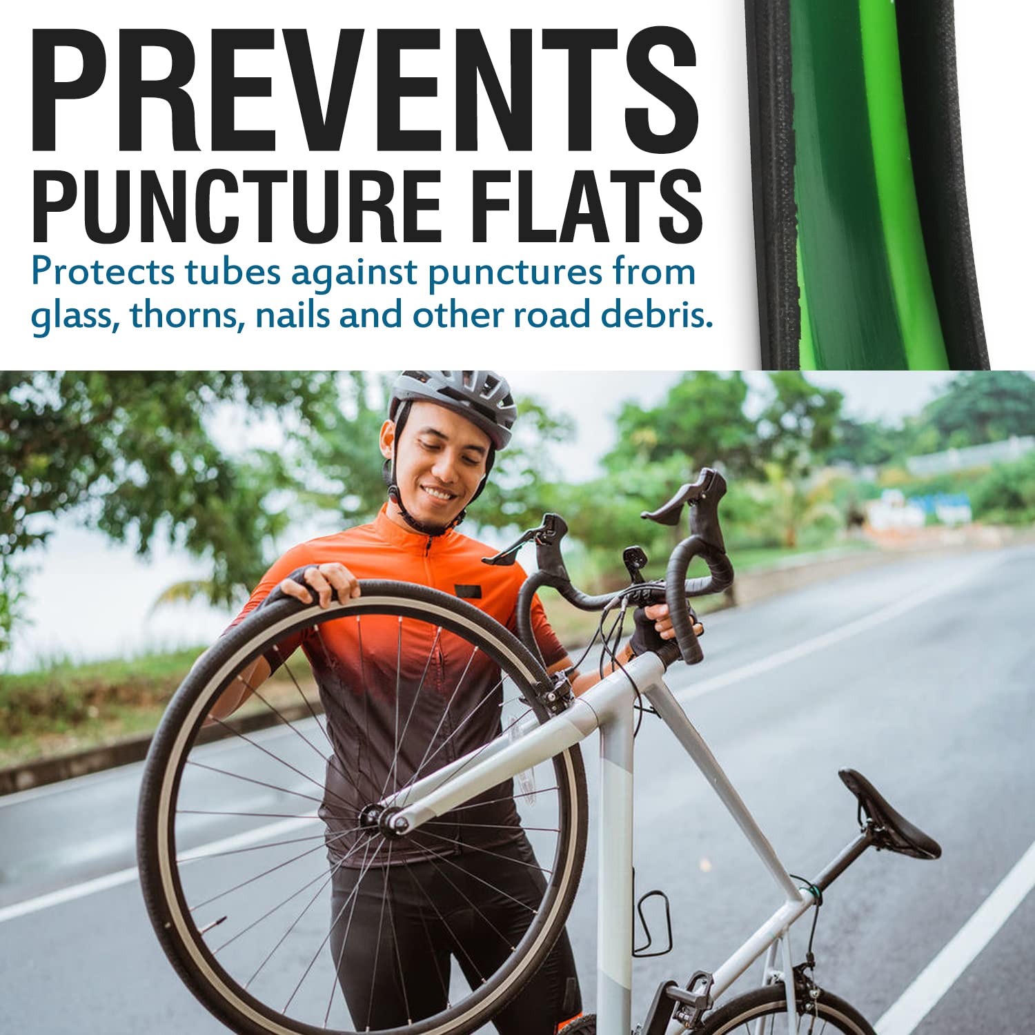 Bike Tire Liner-Help Prevent F - Mountain Biking Youtube ulasan dan harga