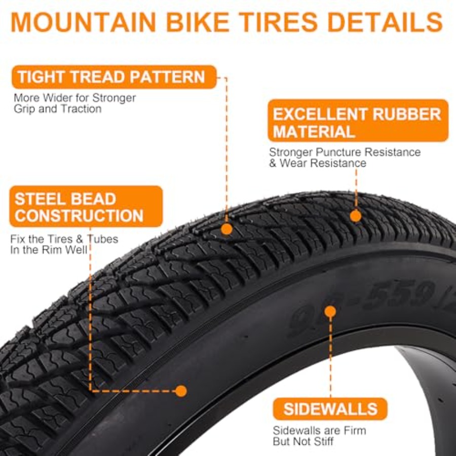 2-Pack 26x4.0 Fat Bike Tire, 2 - Mountain Biking Youtube ulasan dan harga