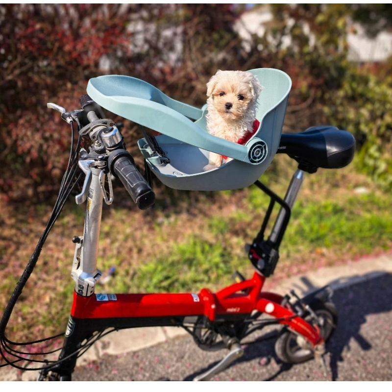 Foldable Bike Pet Carrier Fron - Mountain Biking With Dog ulasan dan harga