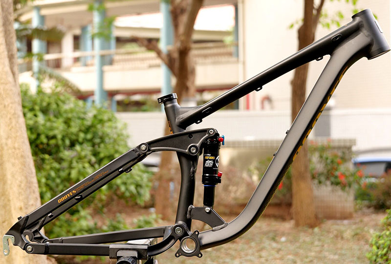 Full Suspension Bicycle Frame, - Mountain Biking Games ulasan dan harga